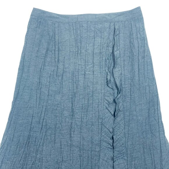 Asymmetrical textured skirt dark grey sz38  goth style ERIC ALEXANDRE - Picture 6 of 16